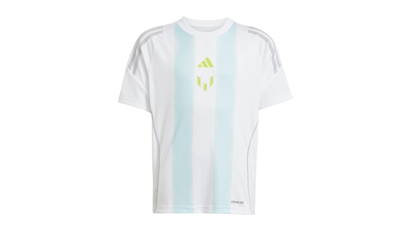 adidas Logo Jersey White/Almost Blue