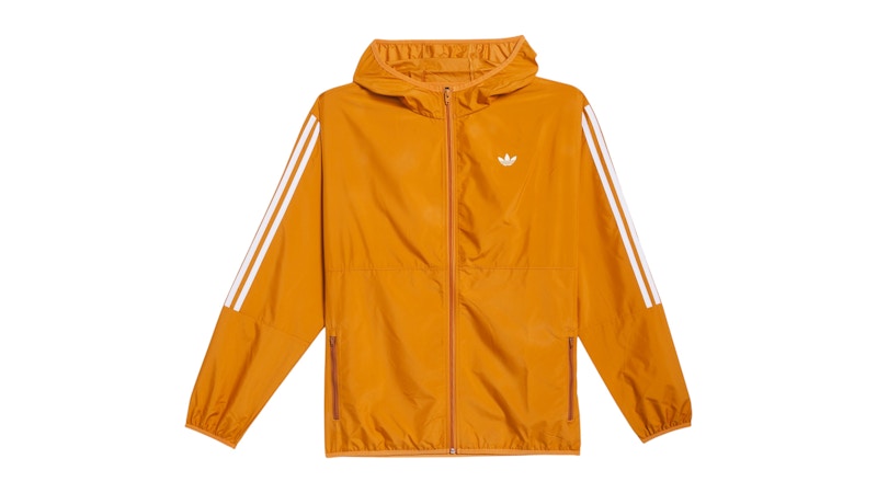 adidas Logo Windbreaker Rustic Orange White
