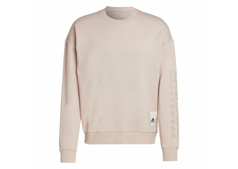 adidas Lounge Fleece Sweatshirt Wonder Taupe