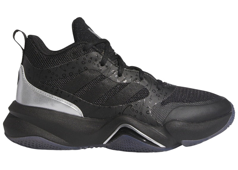 adidas Mahomes 2 Impact FLX Core Black Silver Metallic (GS)