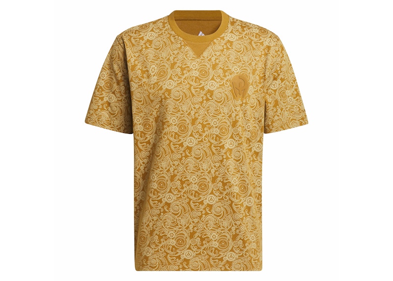 adidas Mahomes ALL SZN Graphic Tee Bronze Strata