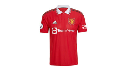 adidas Manchester United 2022/23 Home Authentic Blank Jersey Red