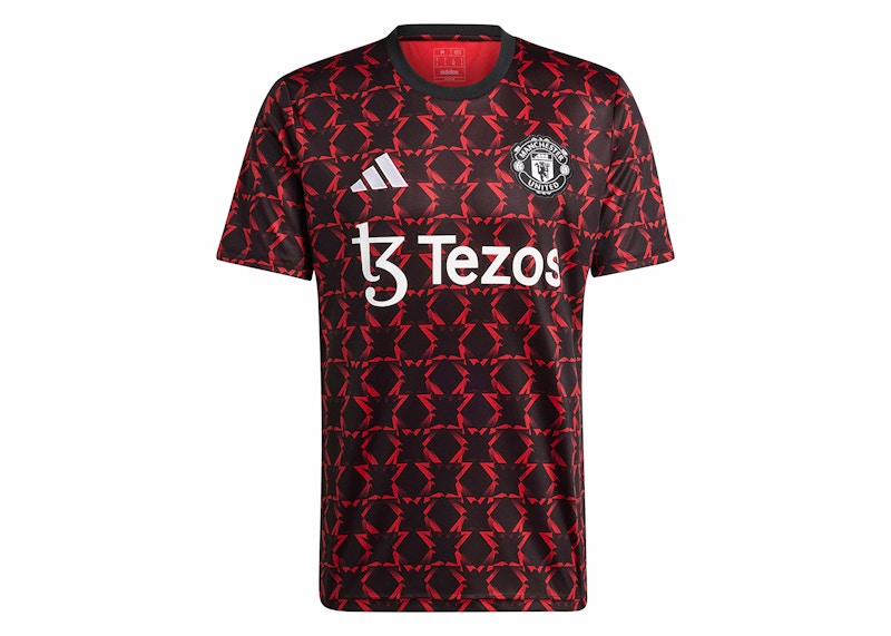 adidas Manchester United Pre-Match Jersey Black