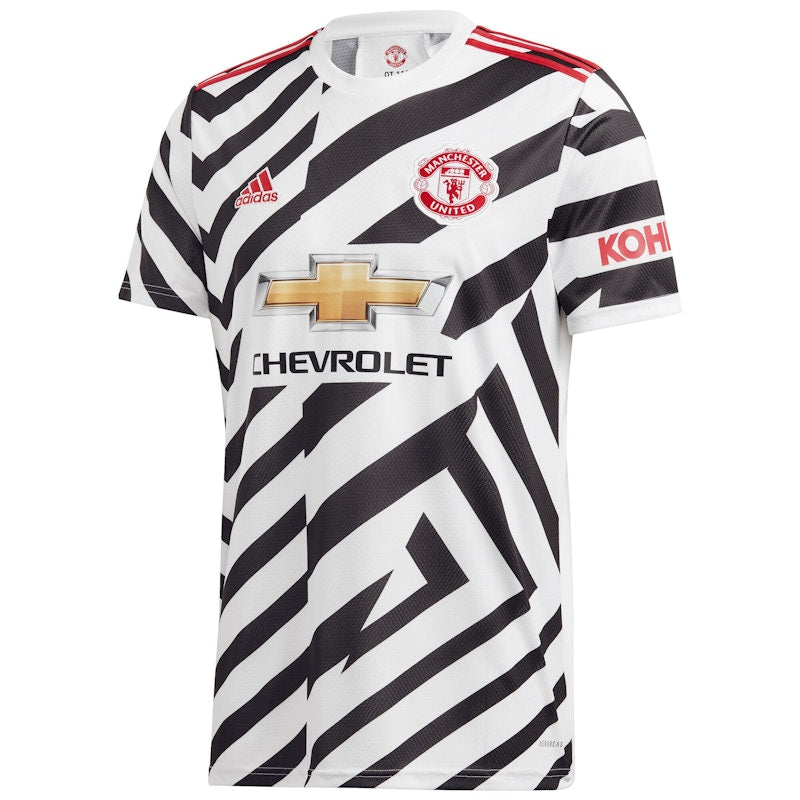 adidas Manchester United Third Shirt 2020-21 Jersey White