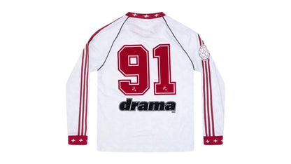 adidas Manchester United x Drama Call Long Sleeve Jersey White/Red