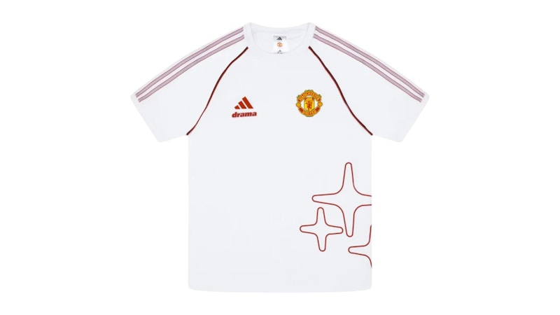 adidas Manchester United x Drama Call T-shirt White/Red