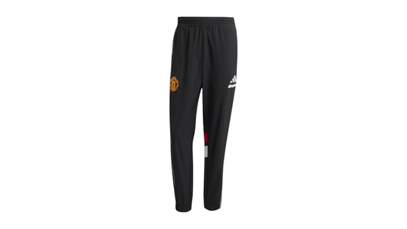 adidas Manchester United x Drama Call Tracksuit Pants Black/Red/White