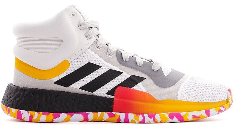 adidas Marquee Boost White Black Active Gold