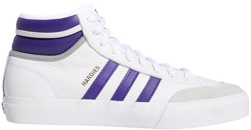 adidas Matchcourt High RX2 Hardies White Purple
