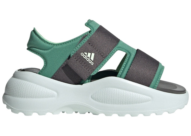 adidas Mehana Sandals Preloved Green Semi Green Spark Charcoal (GS)