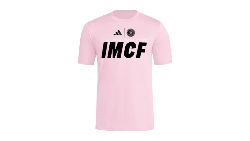 adidas Mens Short Sleeve Pregame T-Shirt True Pink Mls-Mif-37q