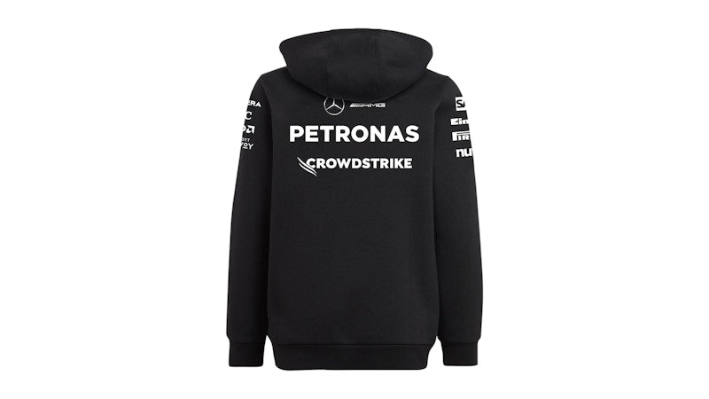 adidas Mercedes AMG Petronas F1 Team Hoodie Black (2025)