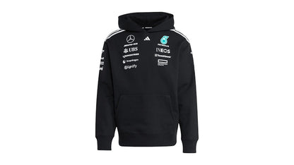adidas Mercedes AMG Petronas F1 Team Hoodie Black (2025)
