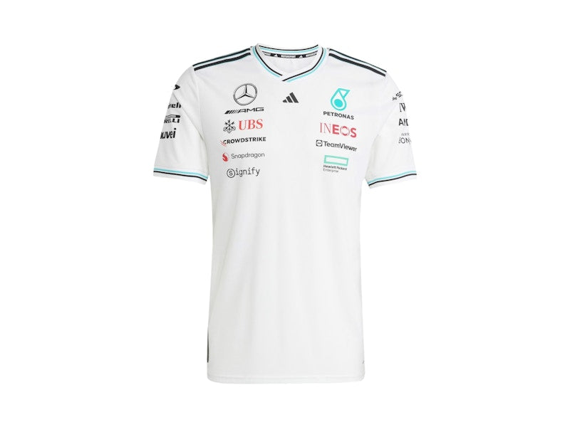 adidas Mercedes AMG Petronas Formula One Team Driver Authentic Jersey White/Black