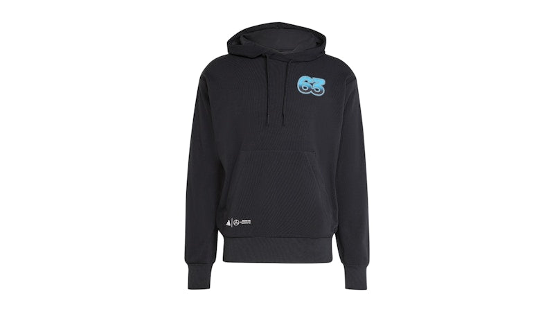 adidas Mercedes AMG Petronas Formula Team George Russell Graphic Hoodie Black