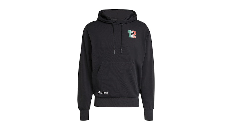 adidas Mercedes AMG Petronas Formula Team Kimi Antonelli Graphic Hoodie Black
