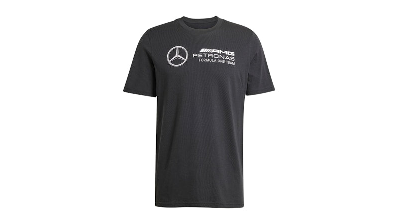 adidas Mercedes Amg Petronas Formula Team Dna Graphic T-Shirt Black/White