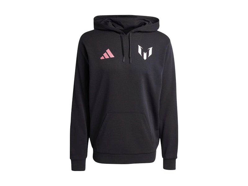 adidas Messi Name & Number Graphic Hoodie Black