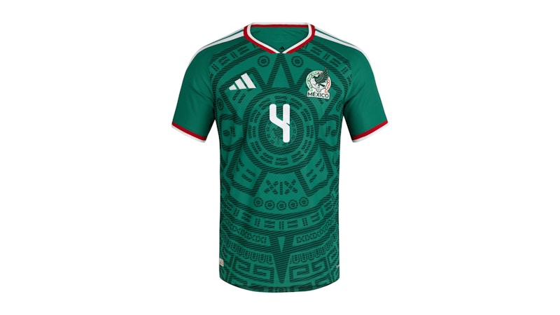 adidas Mexico 2026 Home Authentic Jersey Bold Green