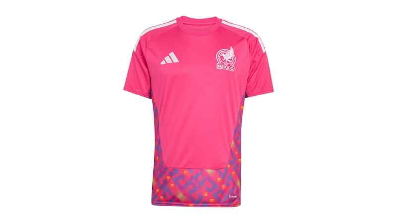 adidas Mexico 2026 Home Goalkeeper Jersey Team Real Magenta