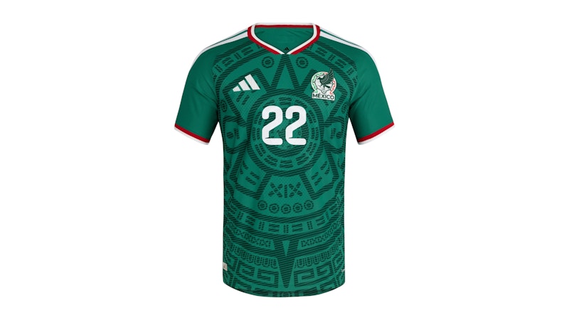 adidas Mexico 2026 Home Lozano Authentic Jersey Bold Green