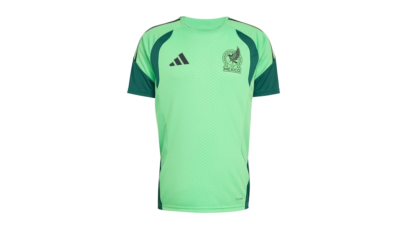 adidas Mexico 2026 Tiro Jersey Semi Flash Green