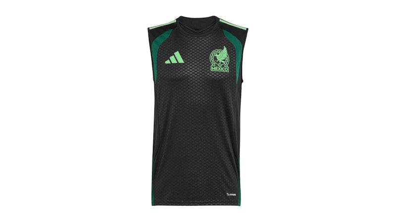 adidas Mexico 2026 Tiro Sleeveless Jersey Black