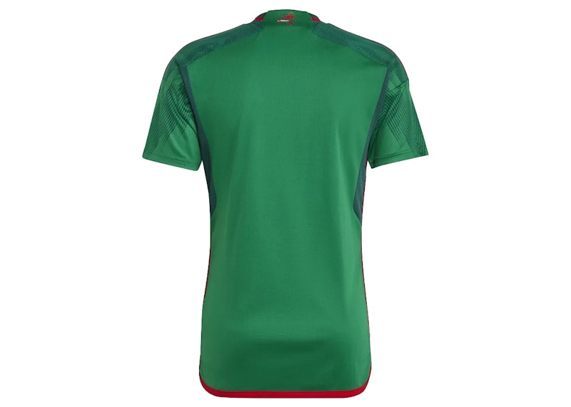 adidas Mexico 22 Away Jersey Vivid Green/Collegiate Green