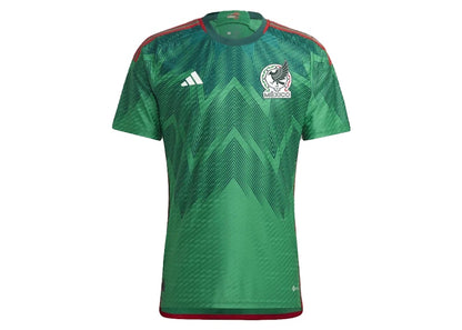 adidas Mexico 22 Home Authentic Jersey Vivid Green/Collegiate Green