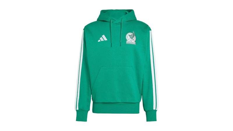 adidas Mexico DNA Fleece Hoodie Bold Green