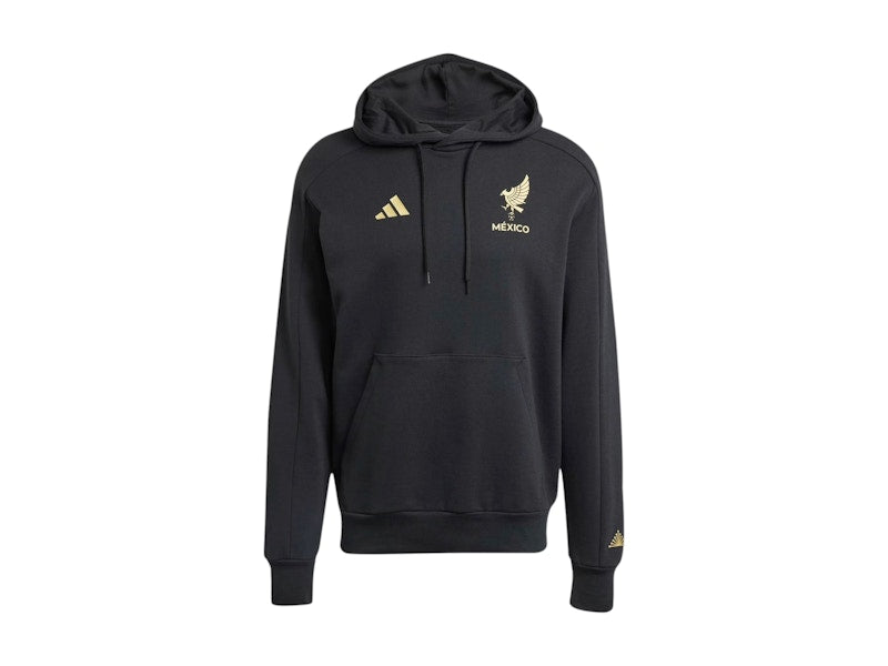 adidas Mexico Gold DNA Hoodie Black