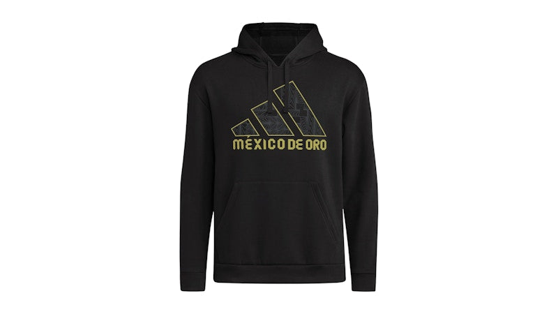 adidas Mexico Hooded Sweatshirt Black Soccr-Mxs-Sxa