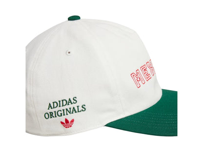 adidas Mexico Tournament 5-Panel Off White/Team Dark Green/Scarlet