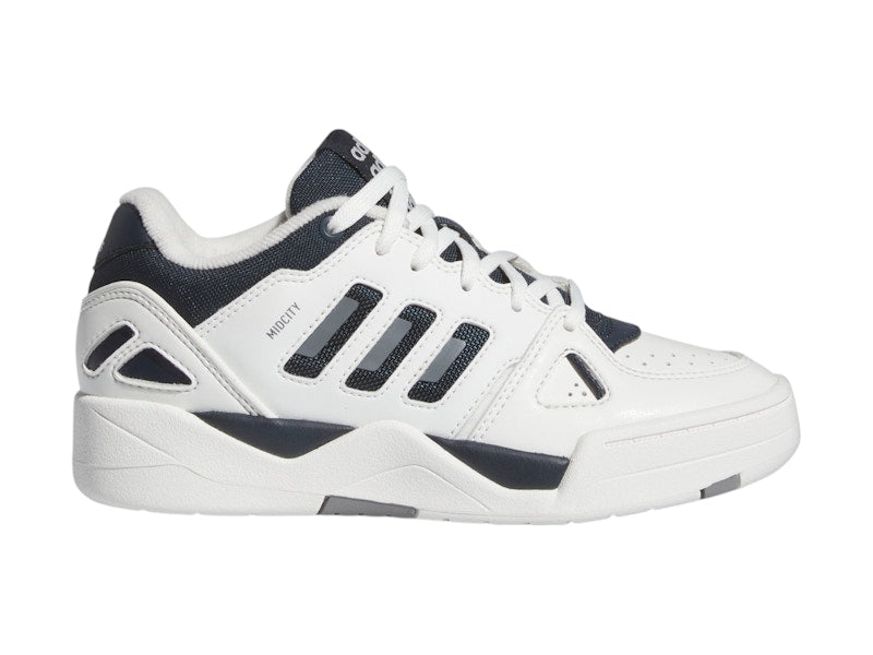 adidas Midcity Low Core White Aurora Ink Grey Three (GS)