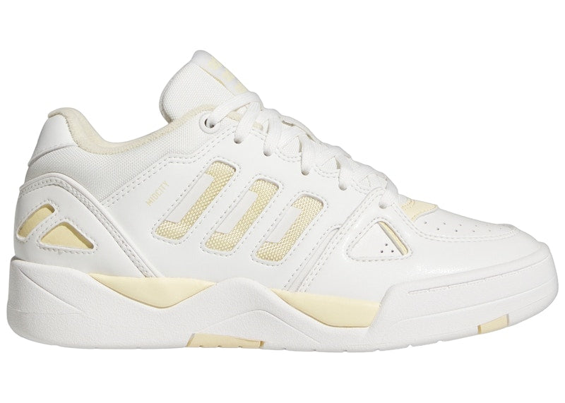 adidas Midcity Low Core White Easy Yellow (Women's)