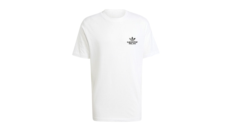 adidas Milan Superstar Graphic T-Shirt White