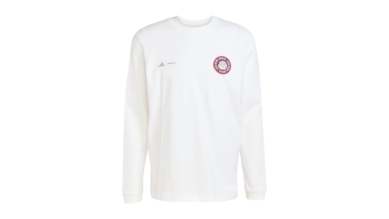 adidas Moon Boot Long Sleeve Long-Sleeve Top White