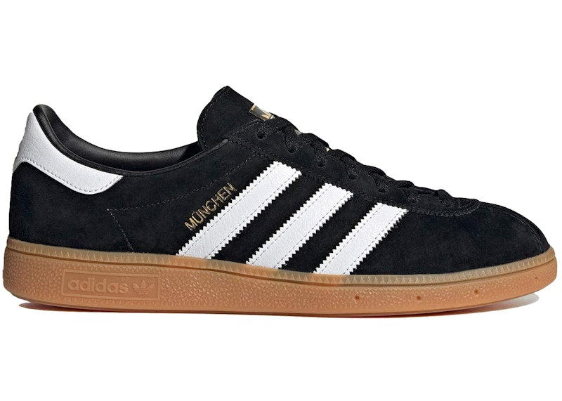 adidas Munchen Black White Gum