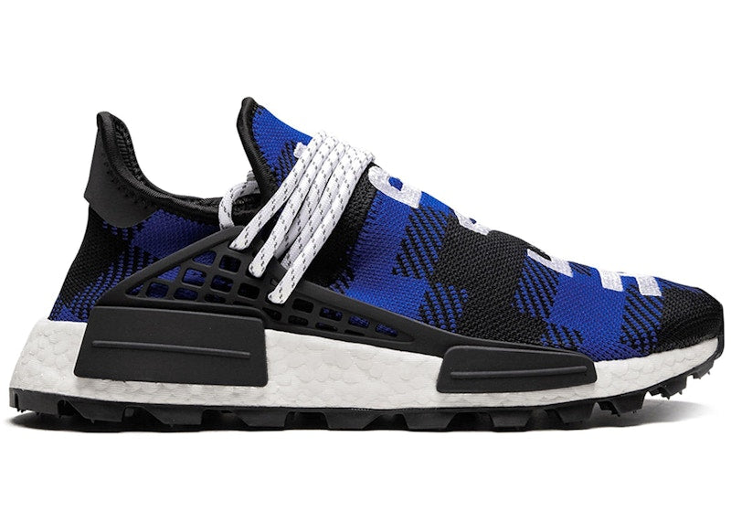 adidas NMD Hu Pharrell x BBC Flannel Blue Black