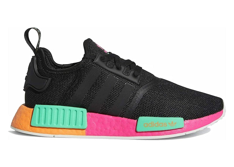 adidas NMD R1 Black Shock Pink (Women's)