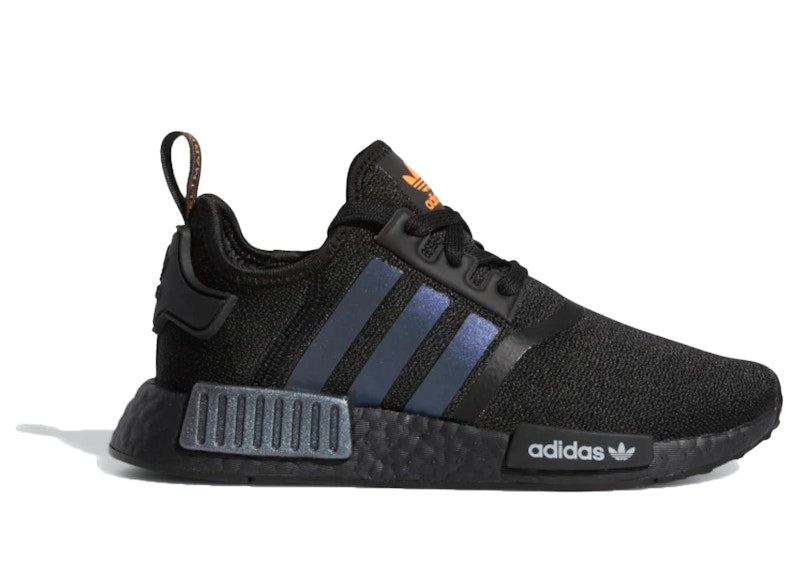 adidas NMD R1 Core Black Solar Orange (GS)