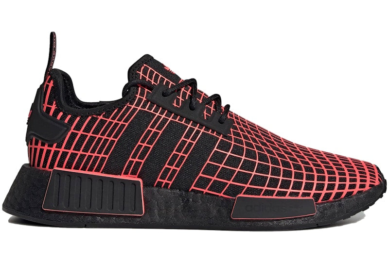 adidas NMD R1 Core Black Turbo Lines
