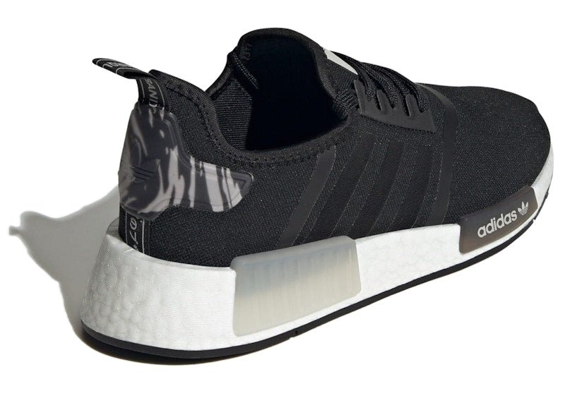 adidas NMD R1 Core Black White Marble (Women's)