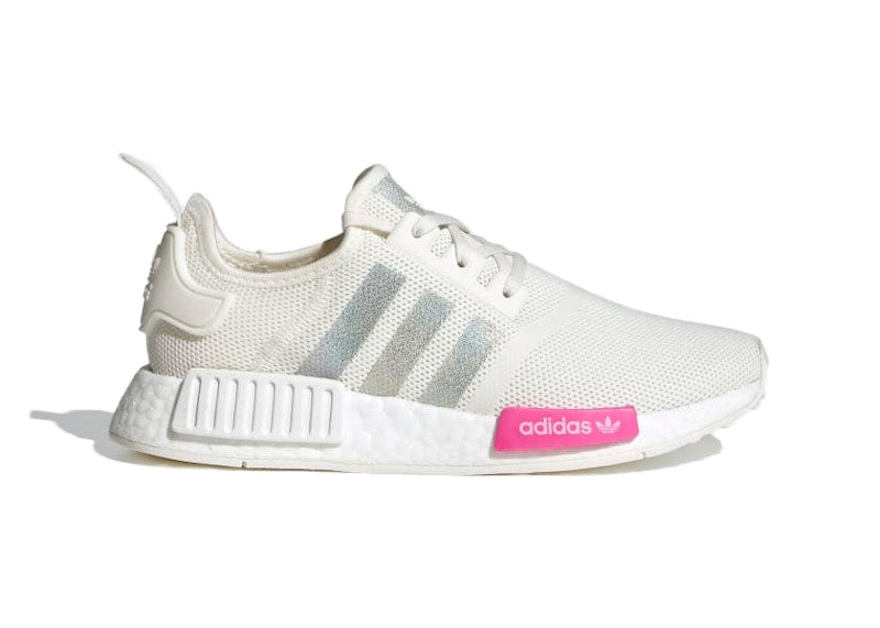 adidas NMD R1 Core White Screaming Pink (Youth)