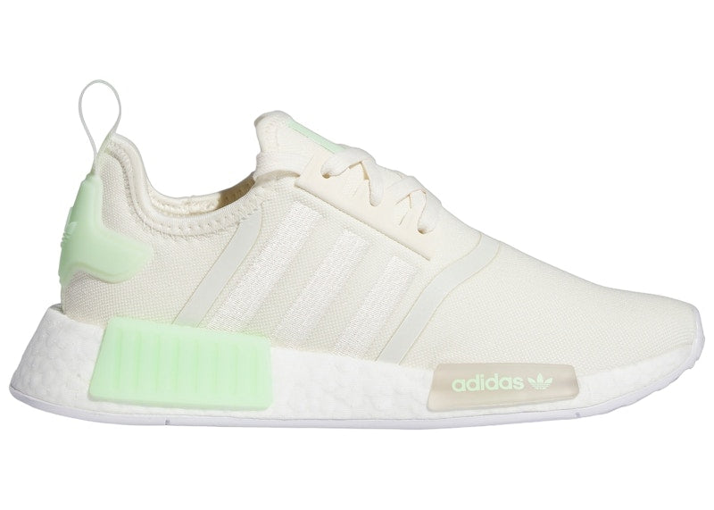 adidas NMD R1 Cream White Semi Green Spark (Women's)
