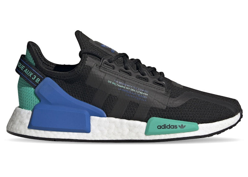 adidas NMD R1 V2 Black Cyan