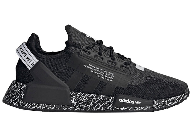 adidas NMD R1 V2 Crackled Black Carbon