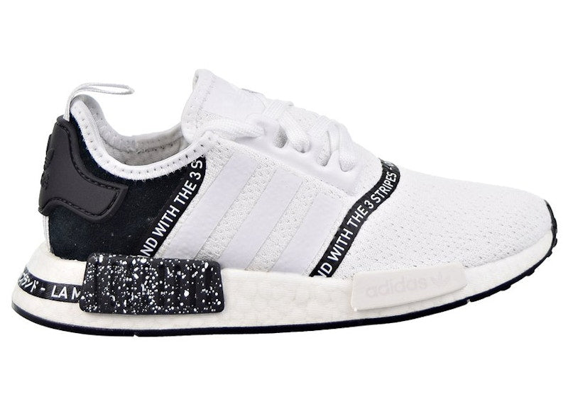 adidas NMD R1 White Black (GS)