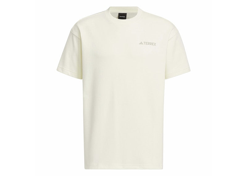 adidas National Geographic AEROREADY Graphic Tee Ivory