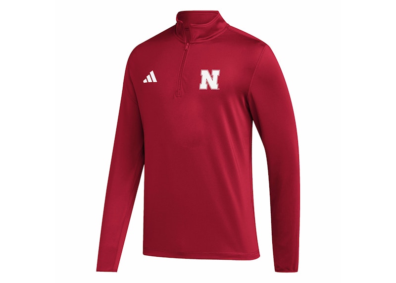 adidas Nebraska Long Sleeve Sweatshirt Team Power Red/White/Multi